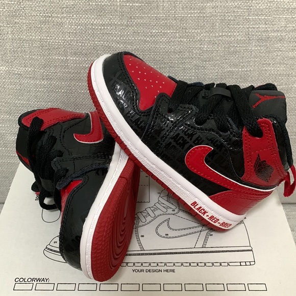 BNIB Jordan 1 MID SS (TD) - Picture 4 of 5